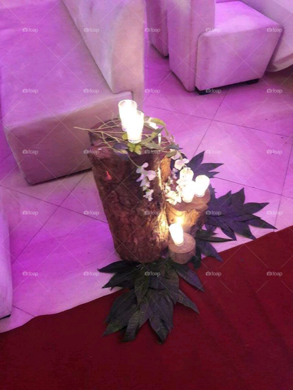 Decoration in Moroccan Wedding