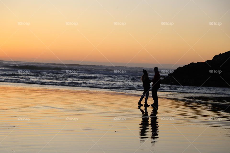 Couple on the beach
