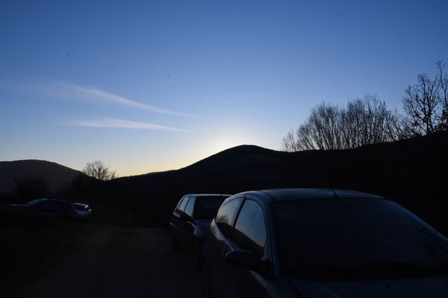 mountain sunset