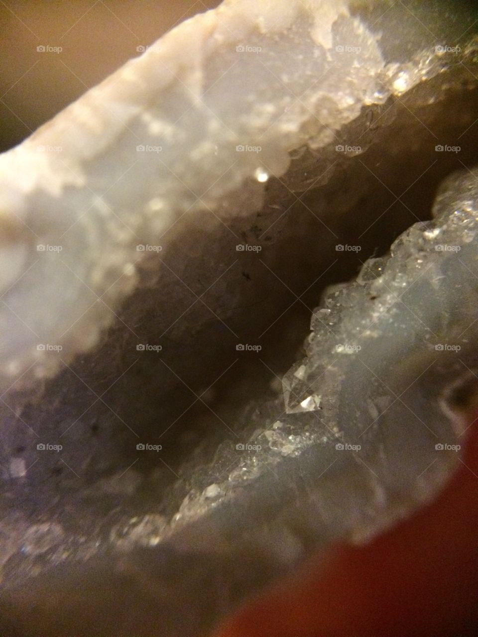 Natural rock crystal