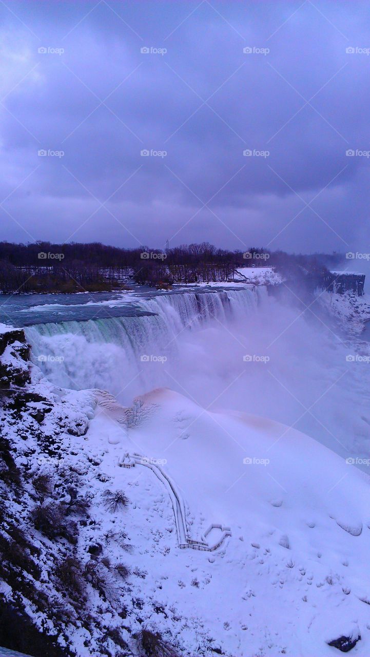 Niagara Falls During Winter