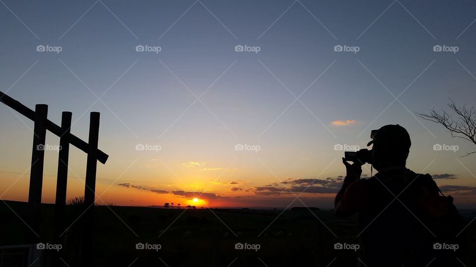 The Photographer and the Sunset 🌅, Guartelá, PR, Brazil