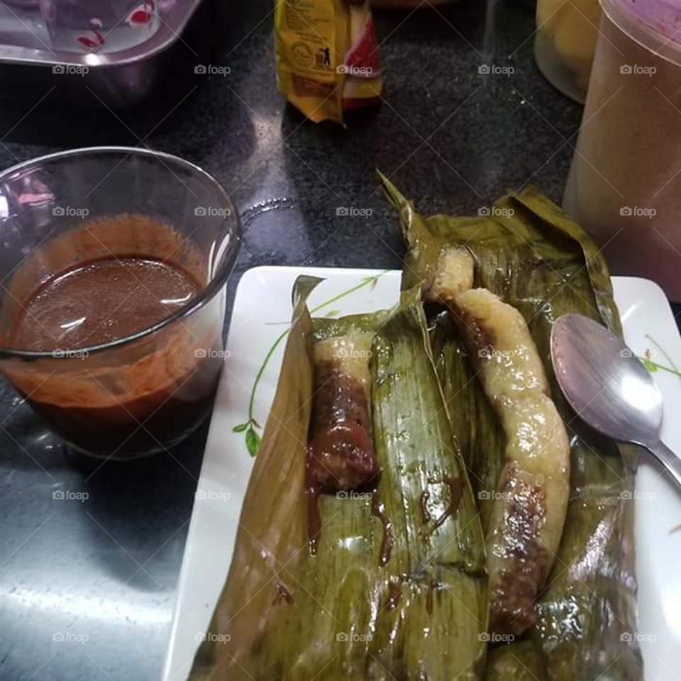 Glutinous Rice Stick with Chocolate