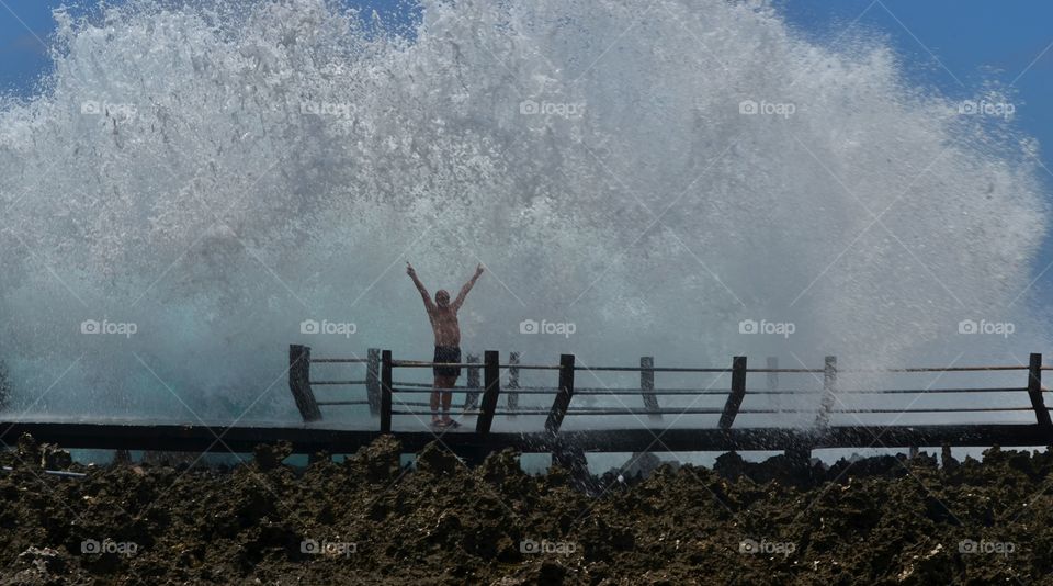 Waterblow at Nusa Dua