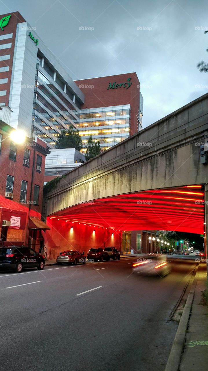 Baltimore Underpass at Mercy Hospital