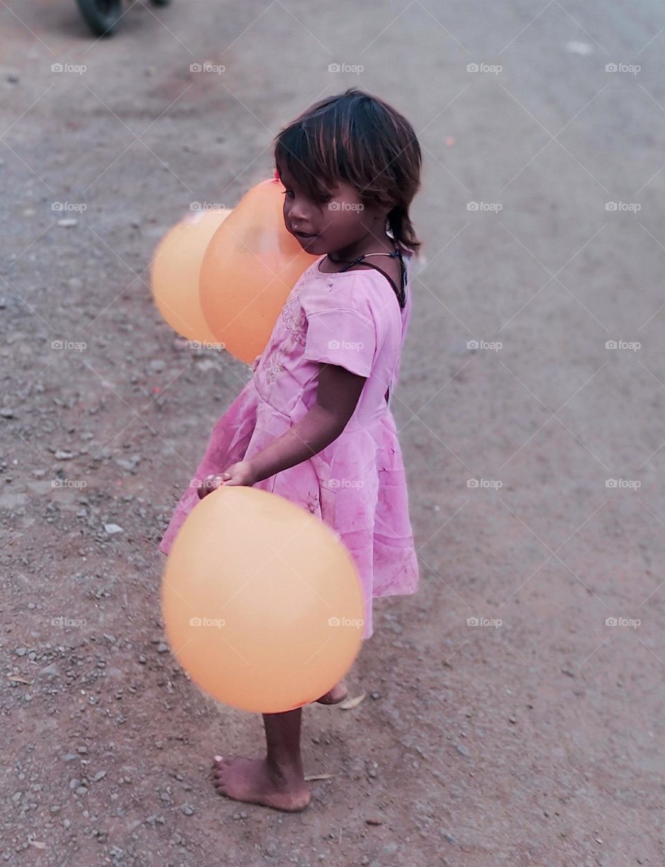 The life of the poor is like a balloon