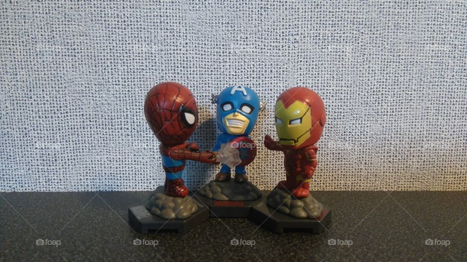 The toy Avengers: civil war
