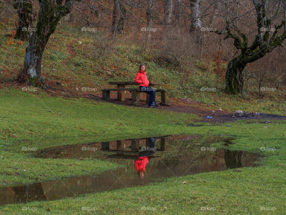 reflection girl