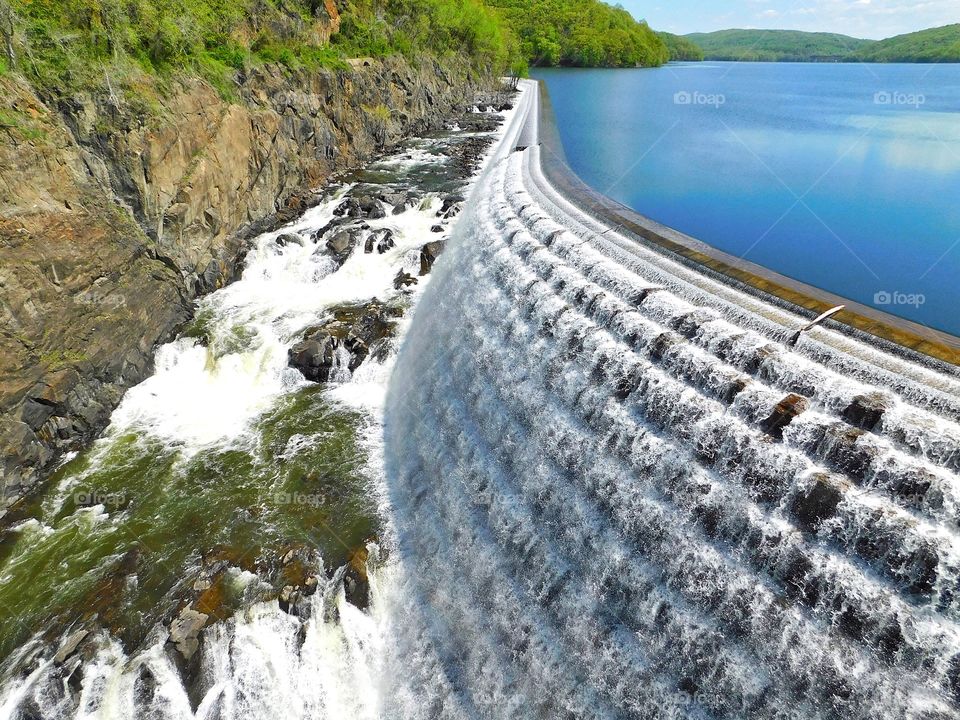 New Croton Reservoir in Croton Gorge 