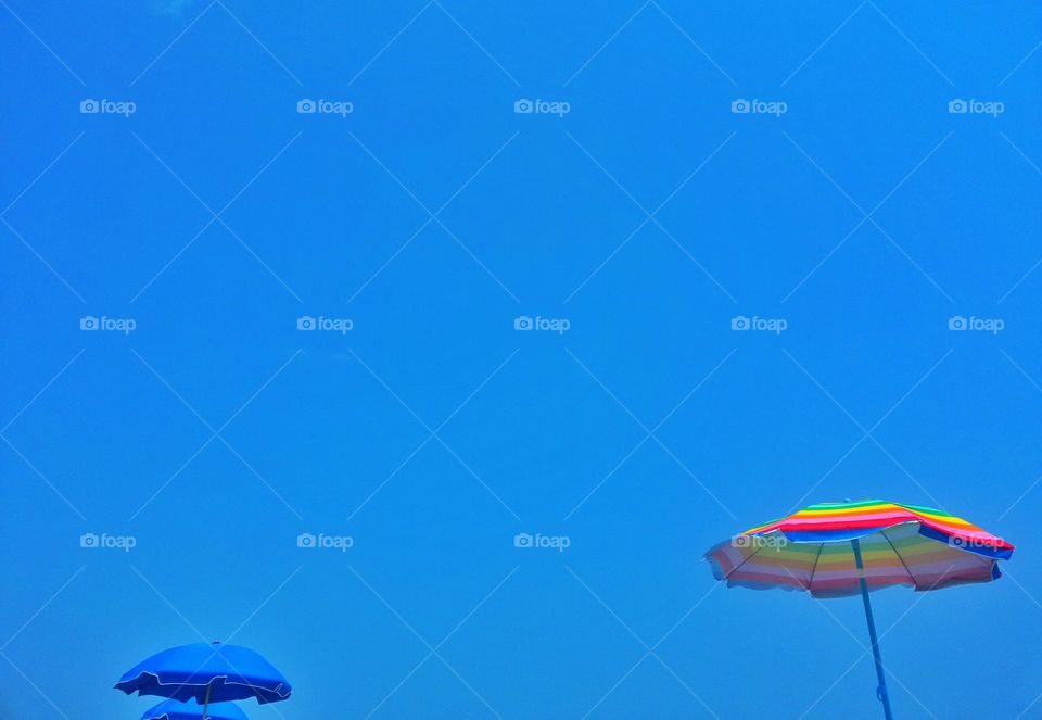 Beautiful day at the beach.