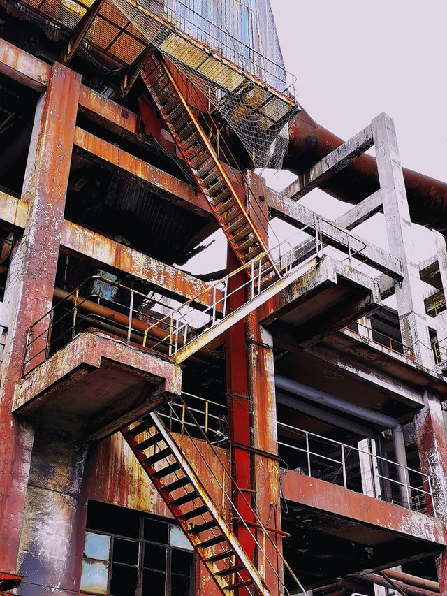 Rusty stairs