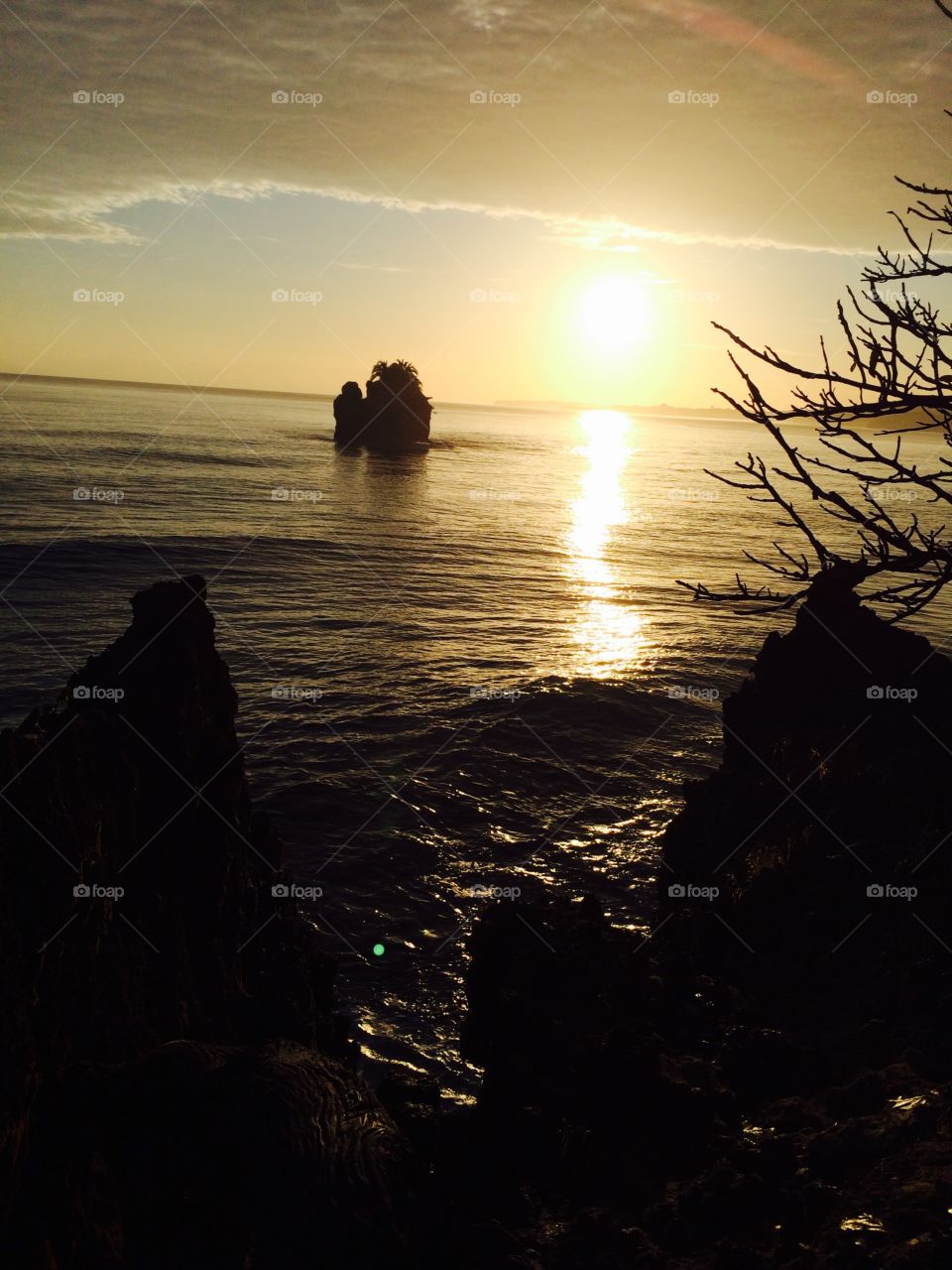 Sunrise on the cliffs