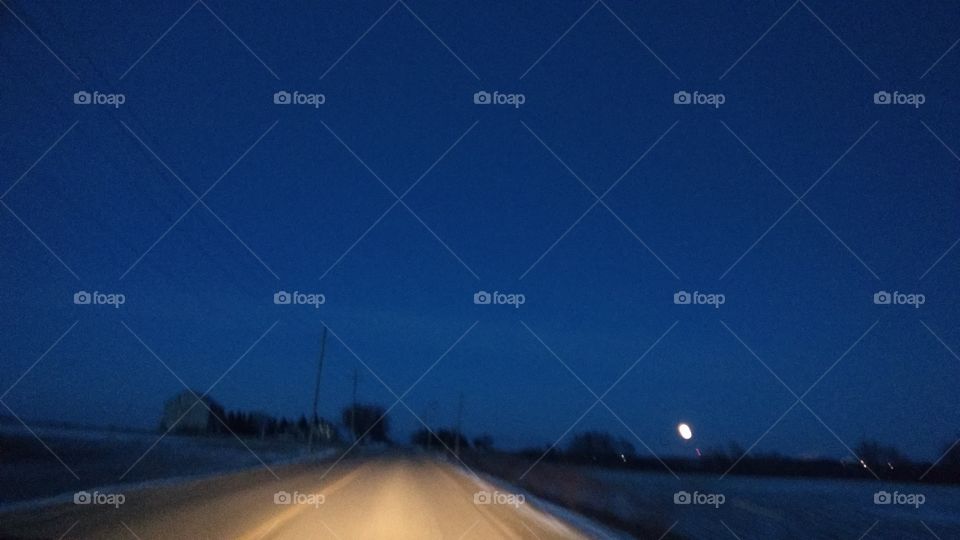 Sunset, Landscape, No Person, Sky, Light