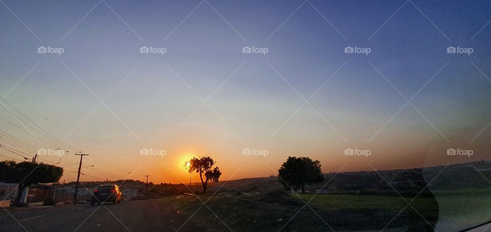Today's sunset 03 Sep 2020 Londrina Paraná Brazil