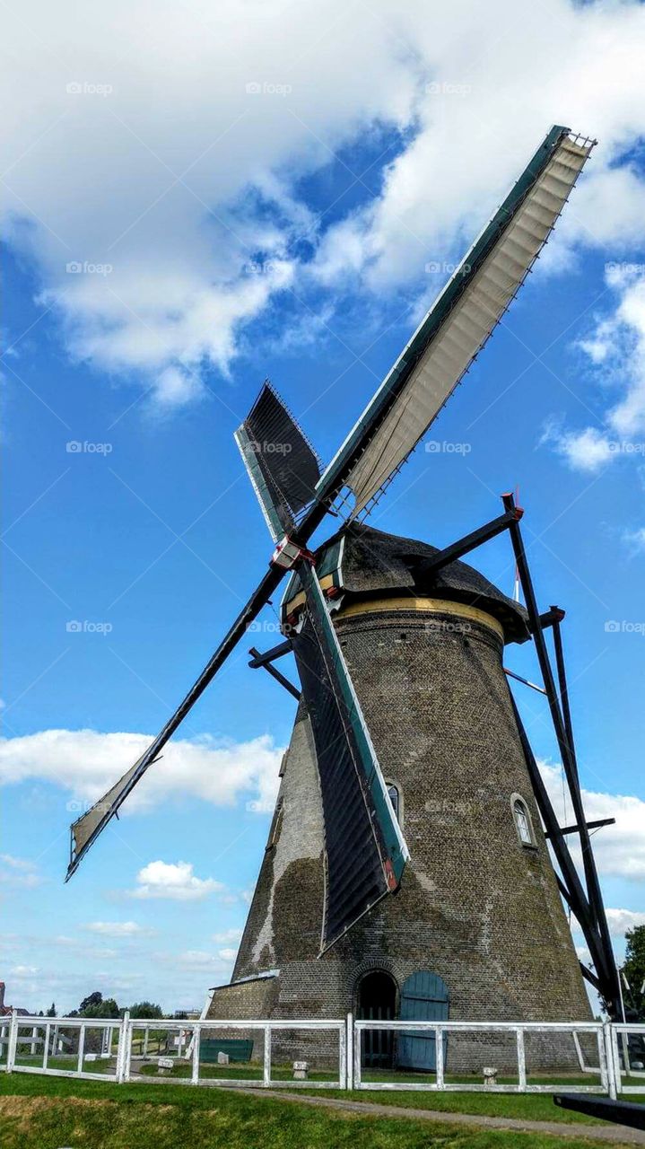 closeup Windmill