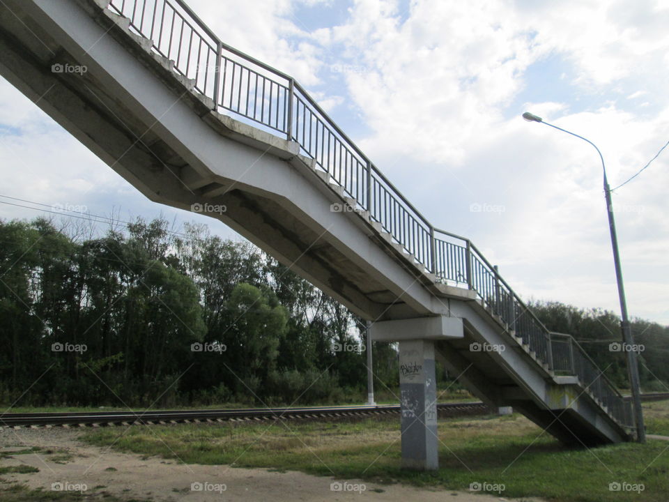 Bridge over the railway.