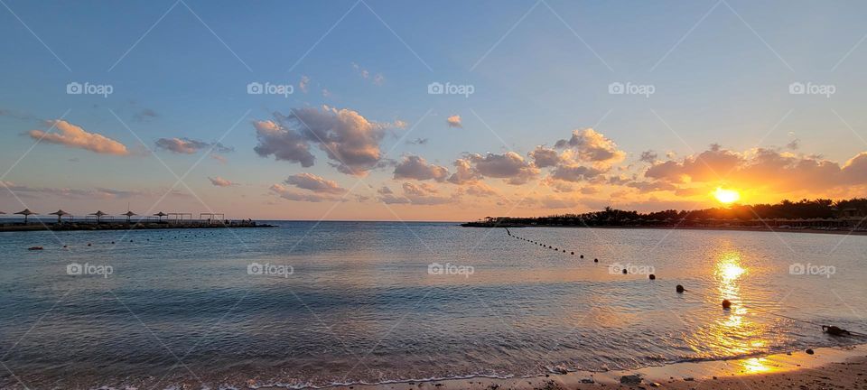 Sunrise at Hurghada