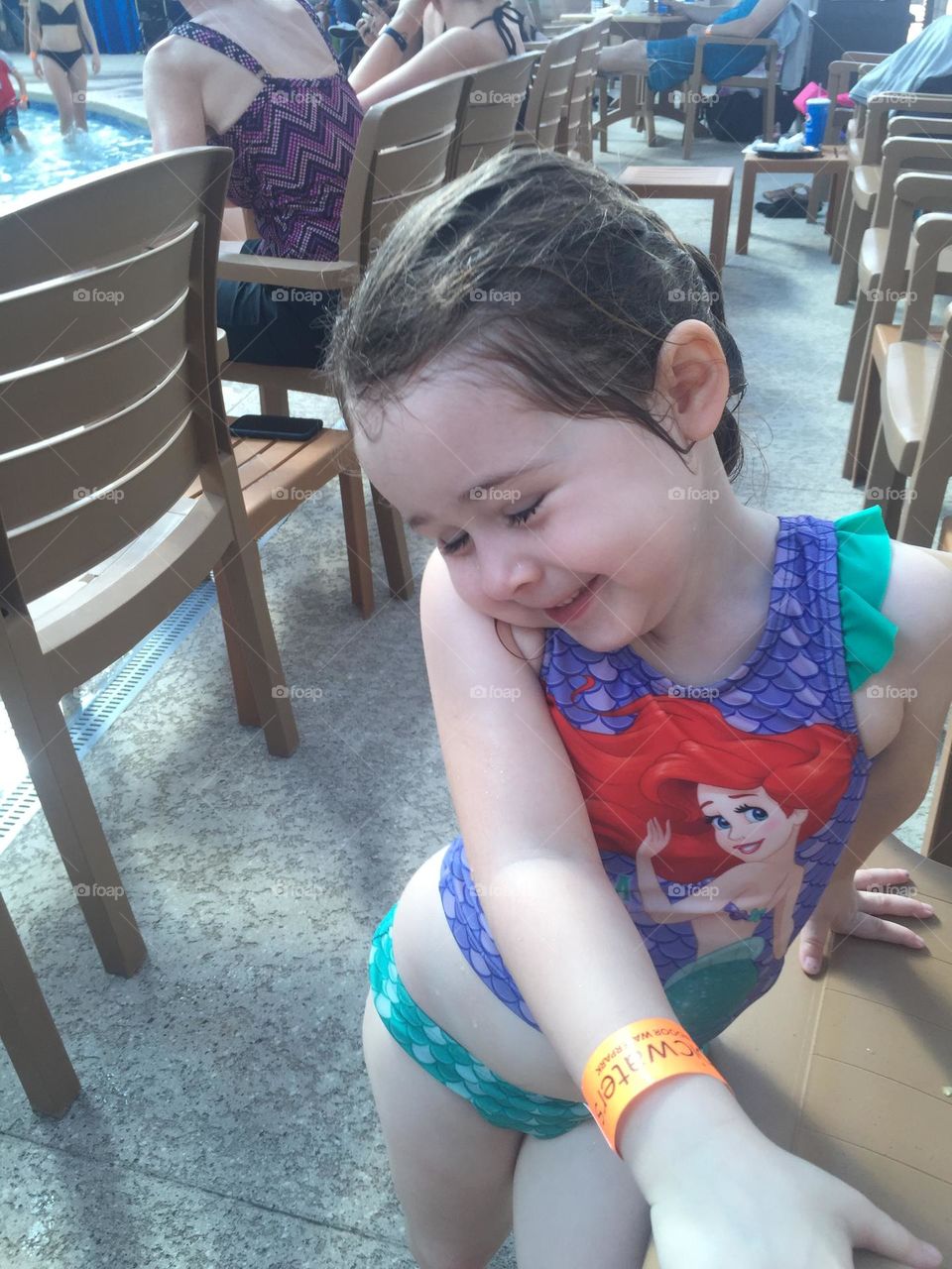 Posing for the camera 