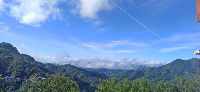 Blue sky in Mizo Hills