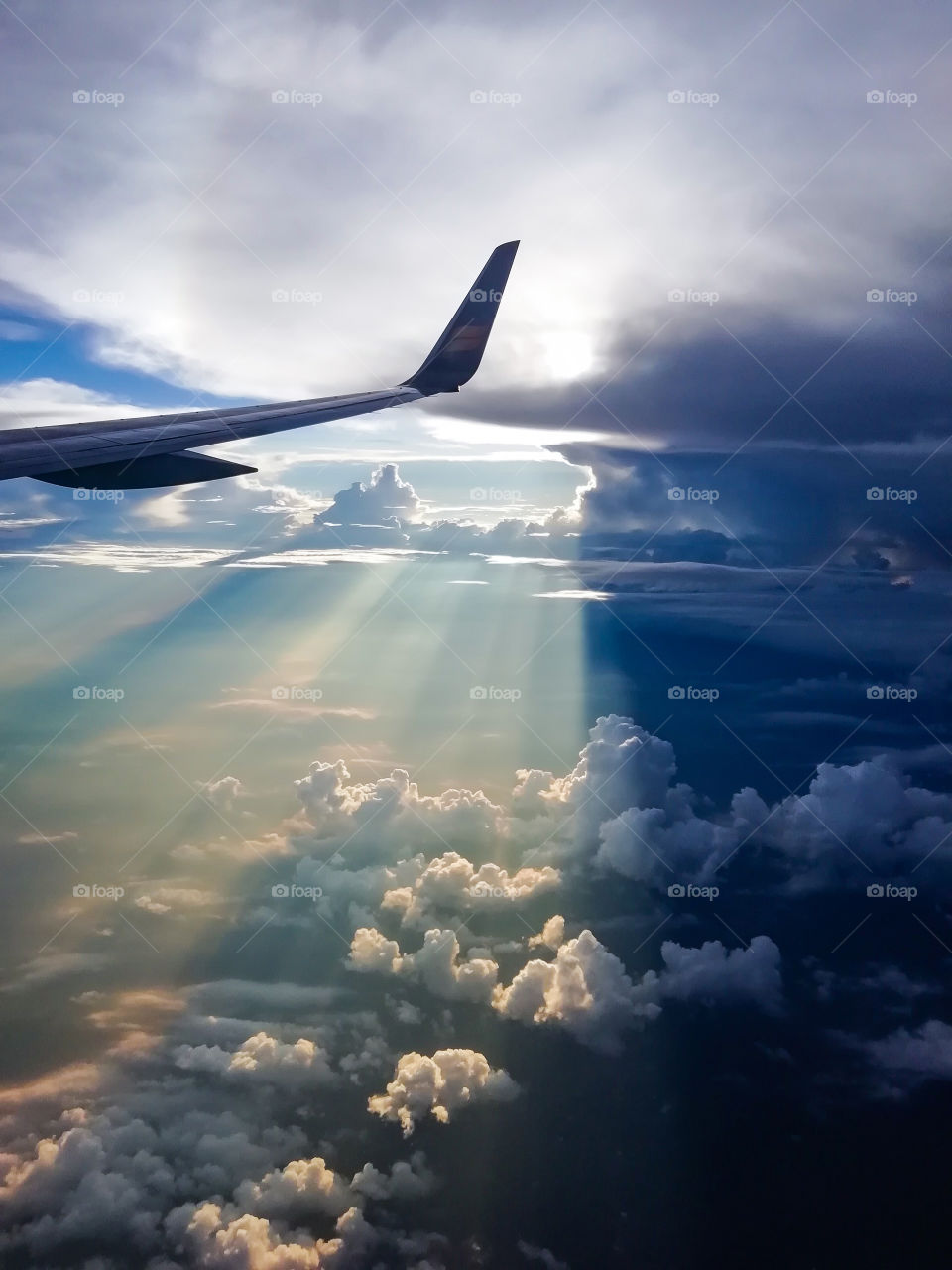 Airliner in heaven