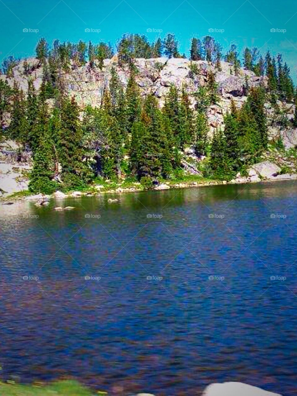 Western lake. Serene Space