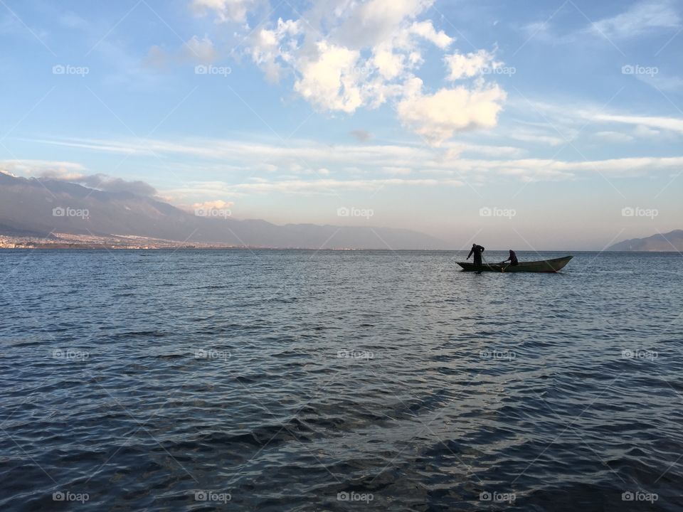 soundless fishing boat