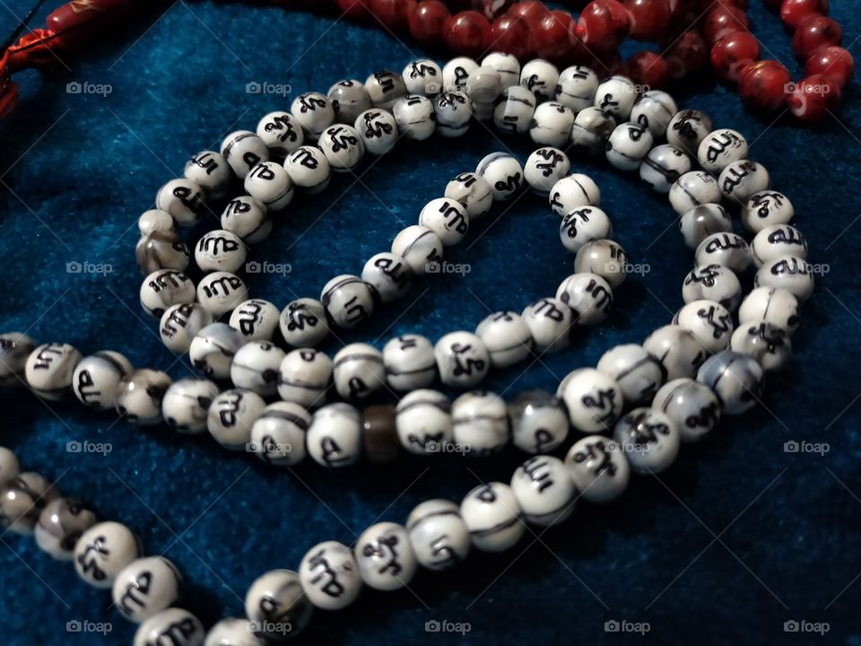 Tasbih a holy thing.