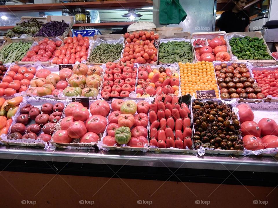 Market, Stall, Fruit, Sale, Food