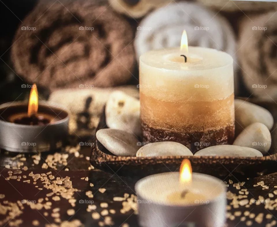 Spa candles