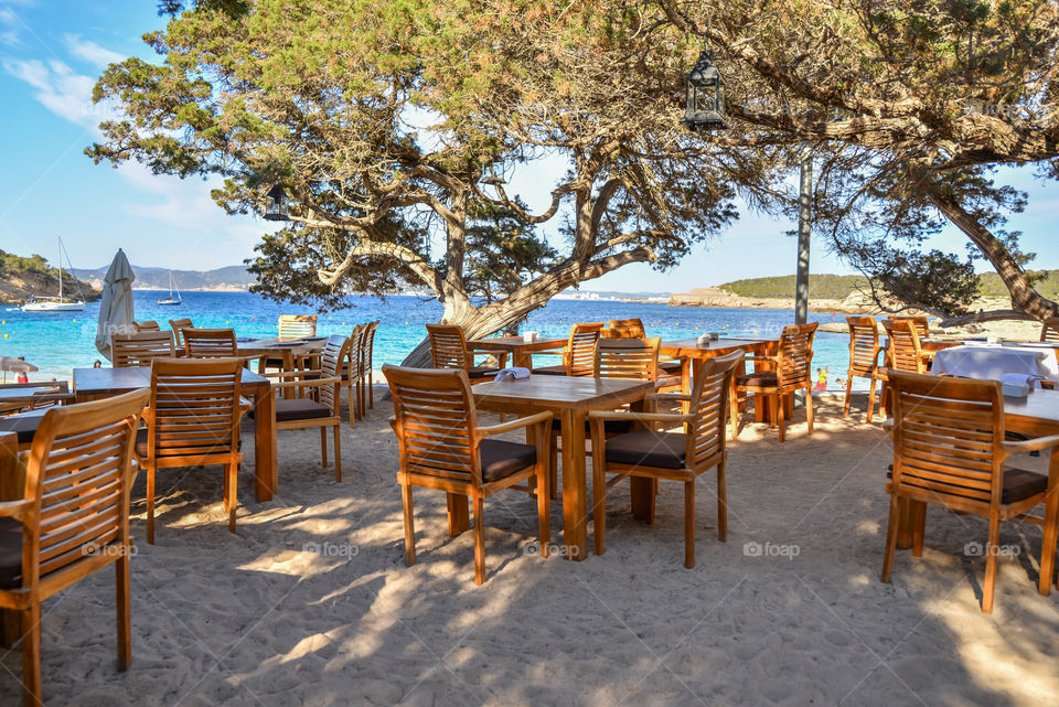 Restaurant at the beach