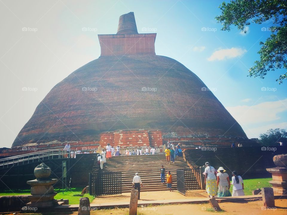 Thuparamaya Srilankan temple