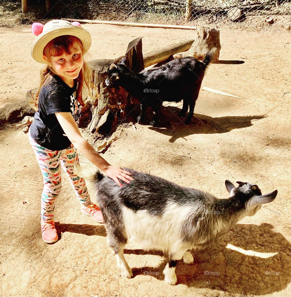 A garotinha e a cabritinha!
Minha Tetéia ama animais. Nesse clique, se eu bobeio, ela pega a cabra no colo rsrs
🐐💖 👨‍👧‍👧
#PaiDeMeninas #felicidade #sorriso #smile