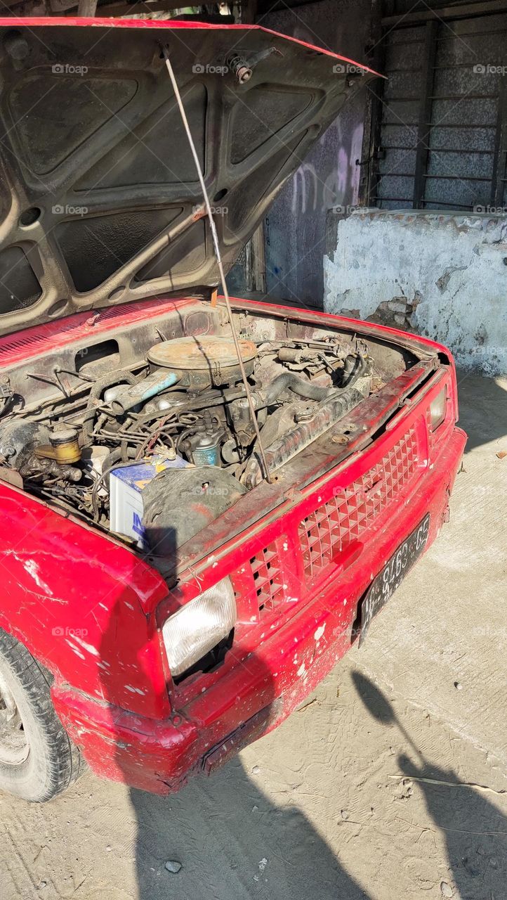 ganti oli mesin diesel