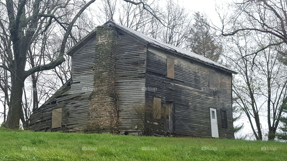 old cabin