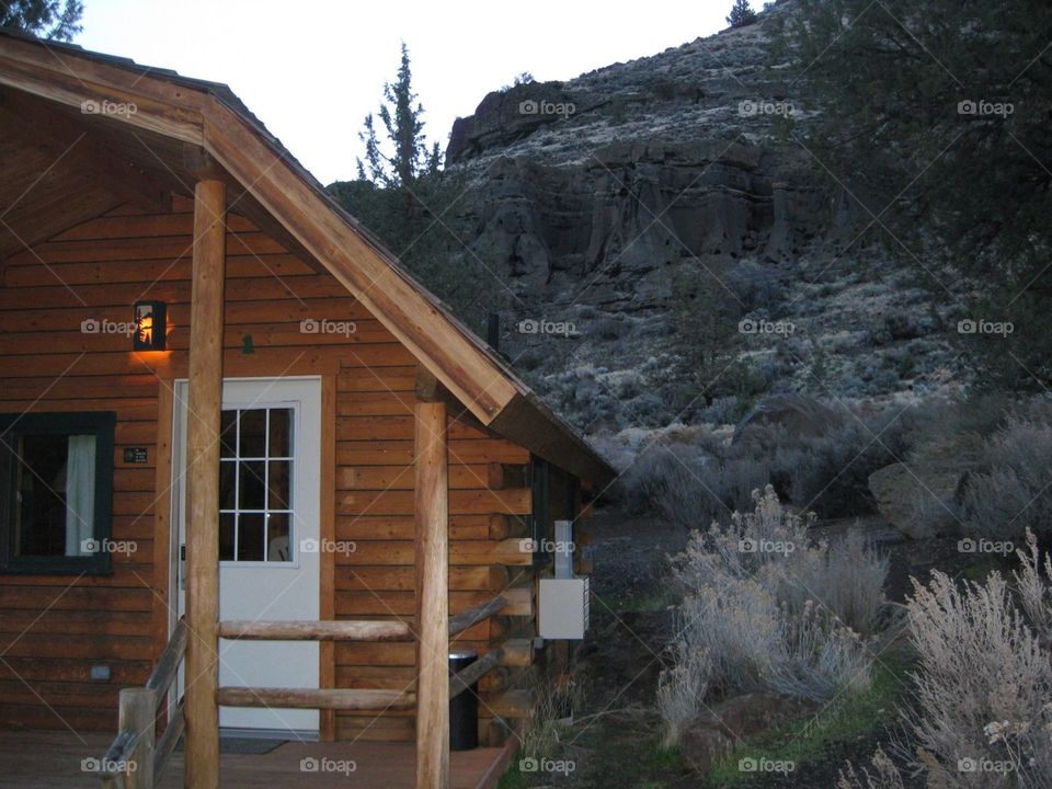 cabin. cabin