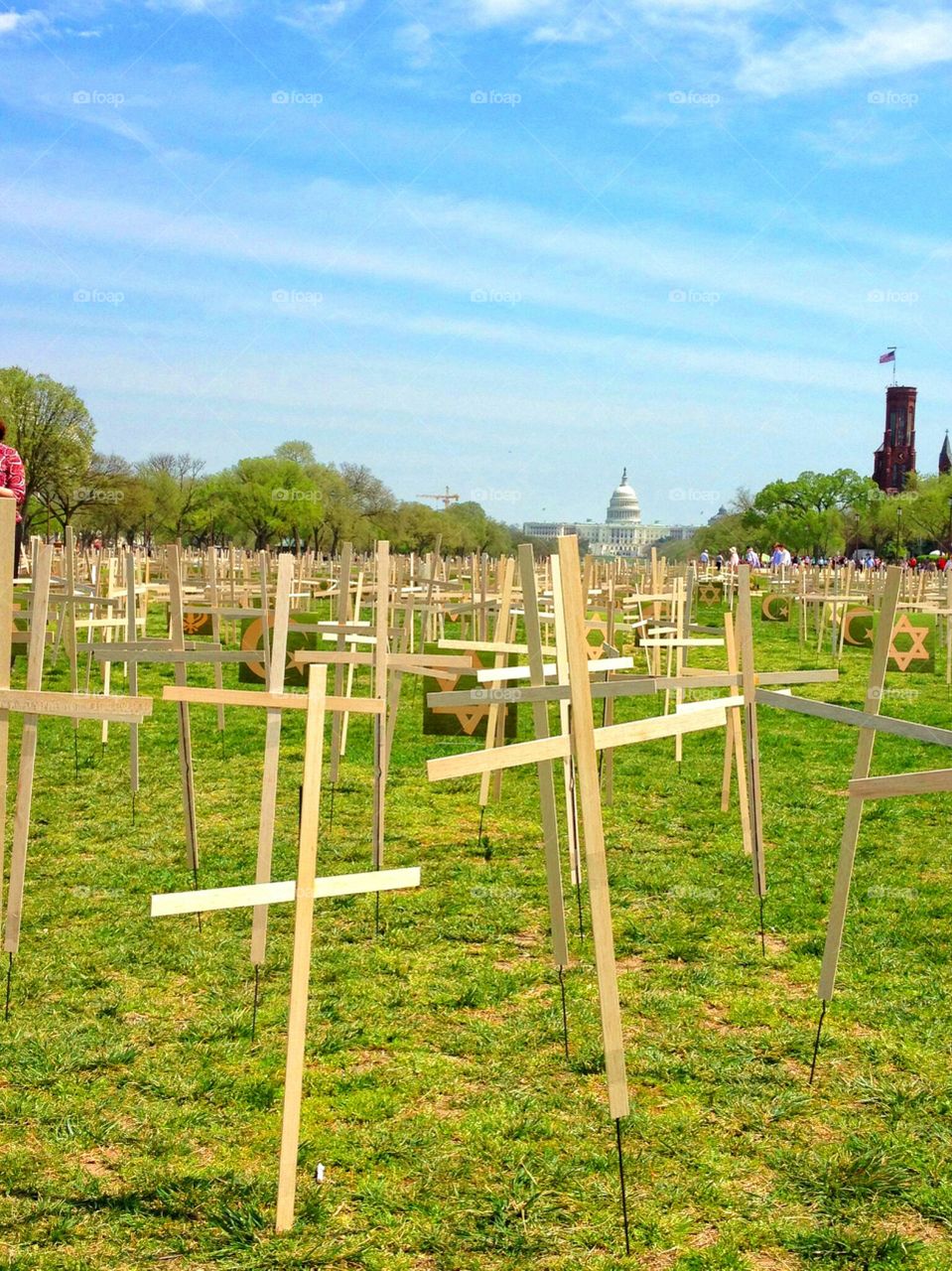 Protest in Crosses