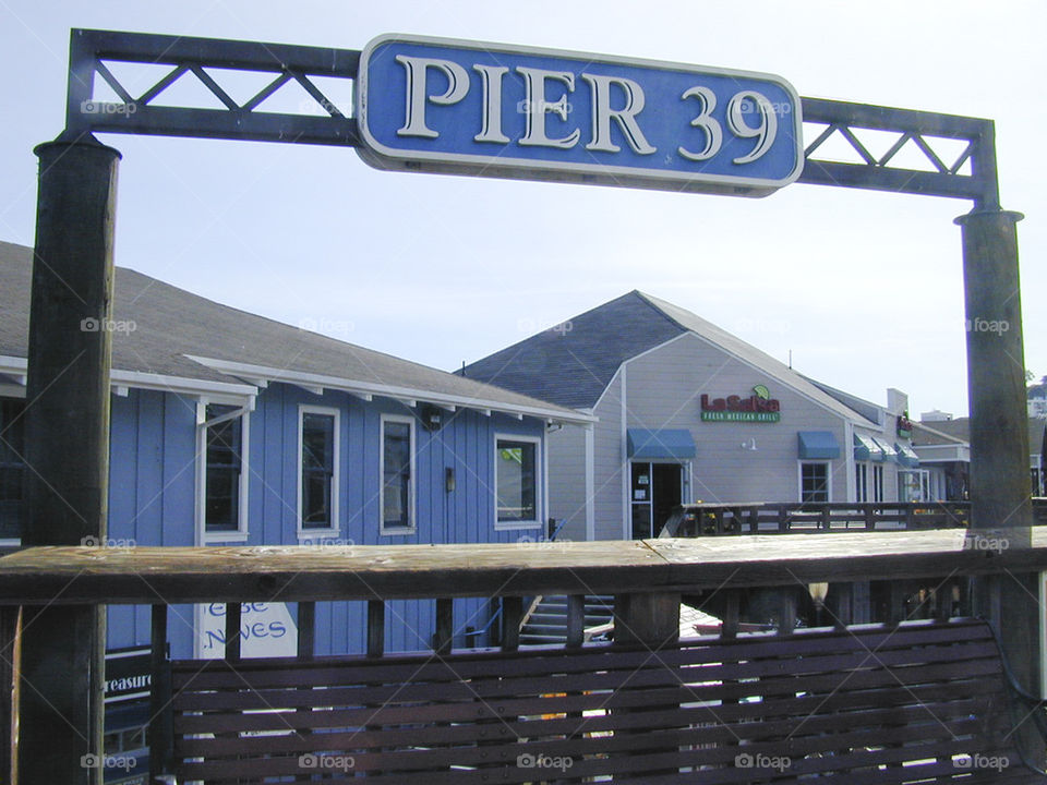 THE PIER 39 SAN FRANCISO CALIFORNIA