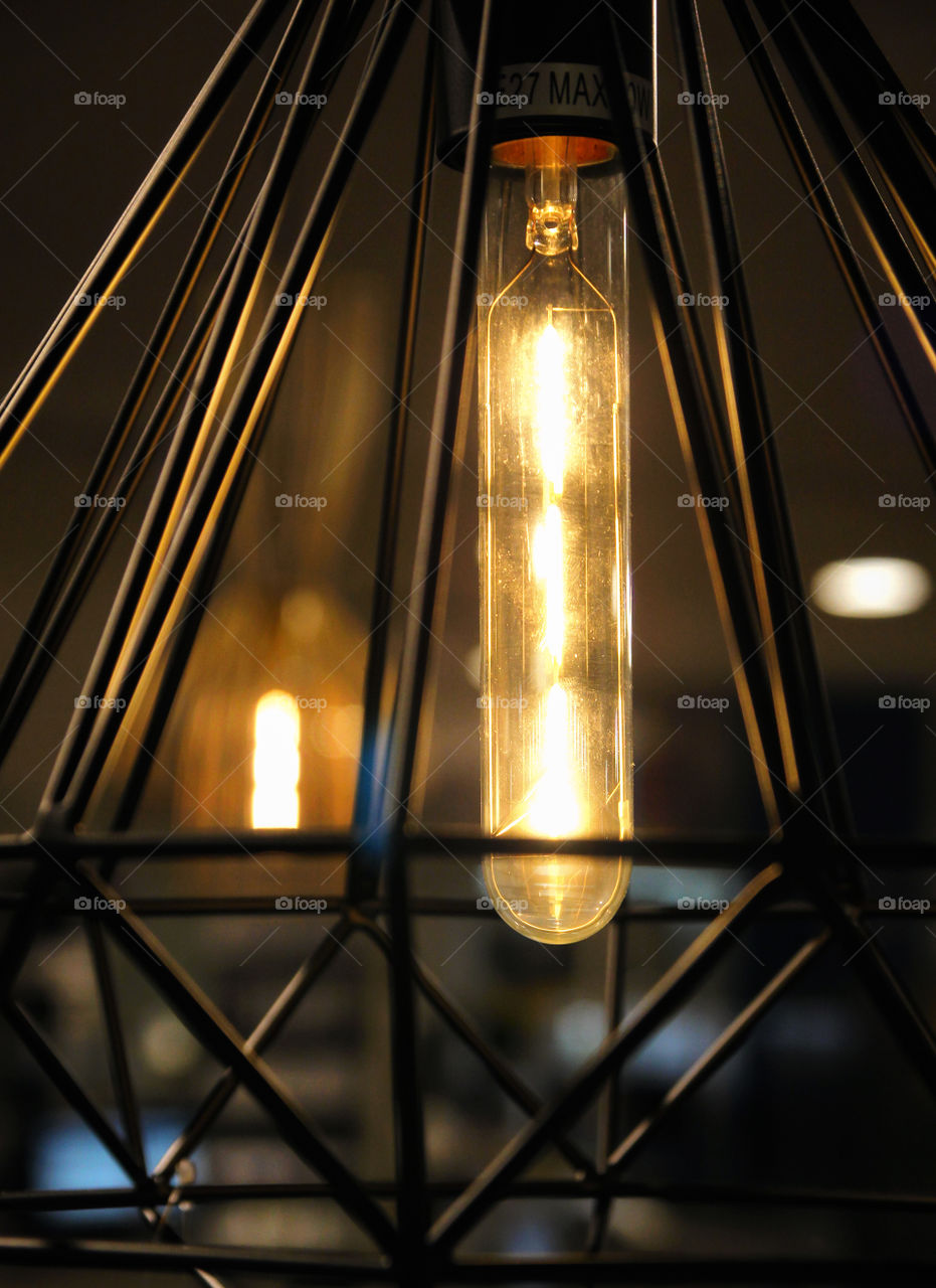 Going to a furniture store, I saw a. beautiful lamp which I think perfect to be my photography object. So I took some images of it.