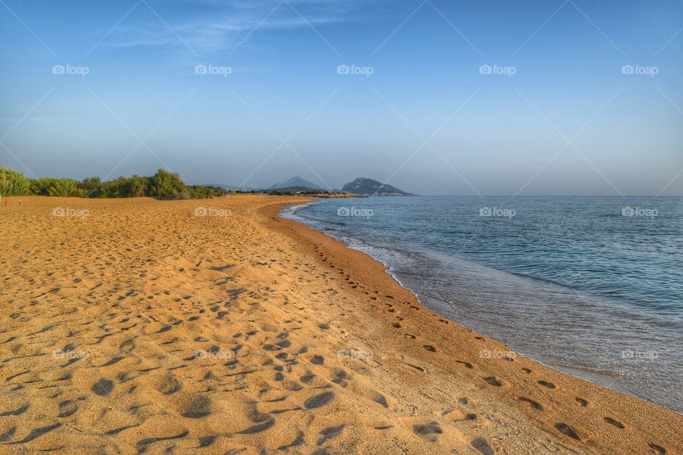 Scenic view of a beach