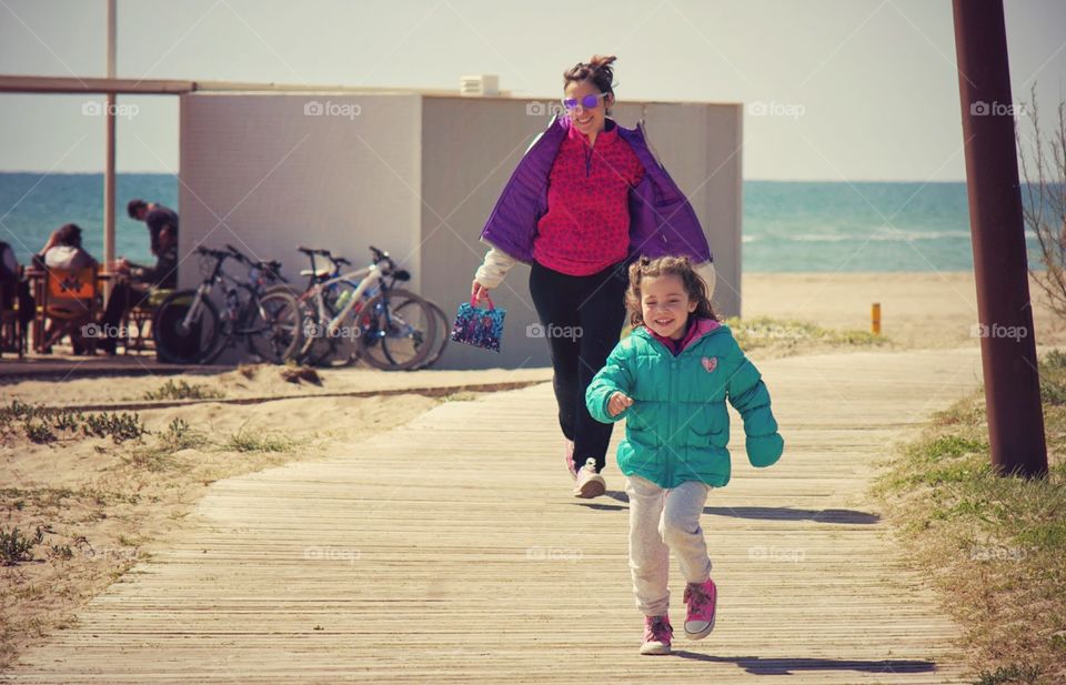 Mother & daughter run