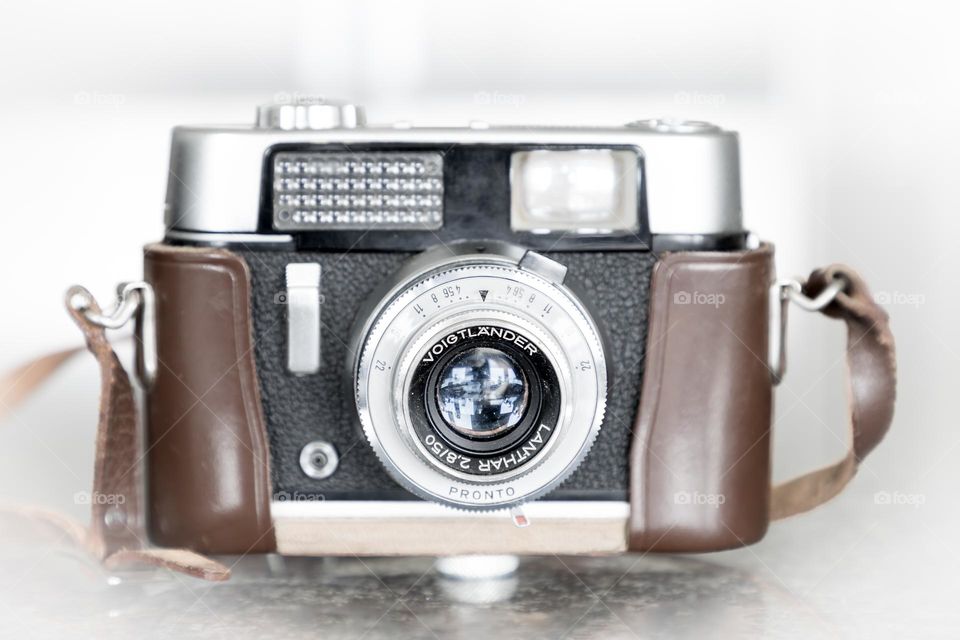 Old vintage analog camera from the 1950’s 