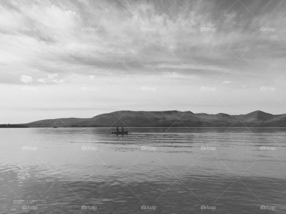 Canoeing at Balmaha 