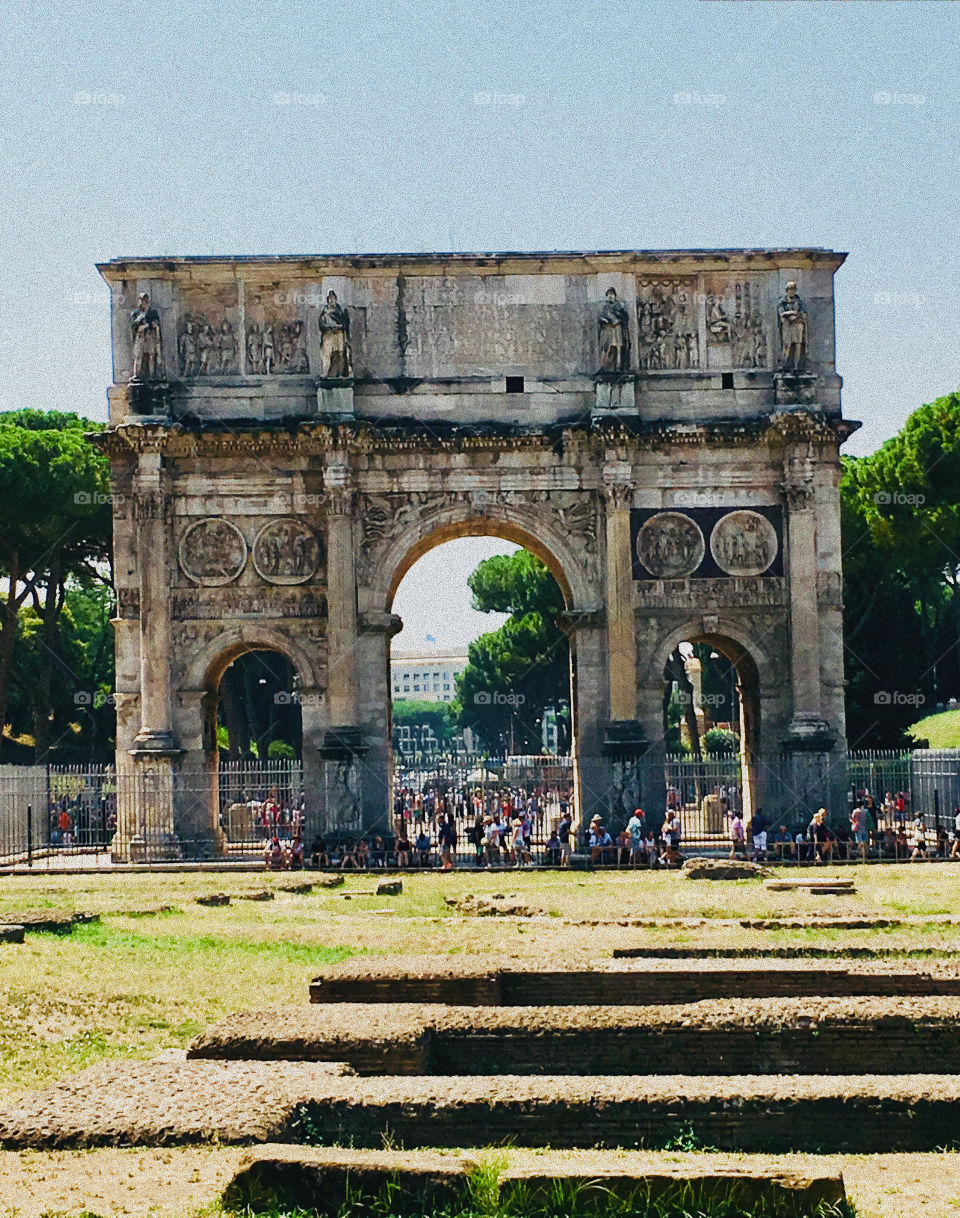 The Arch of Constantine (Italy)