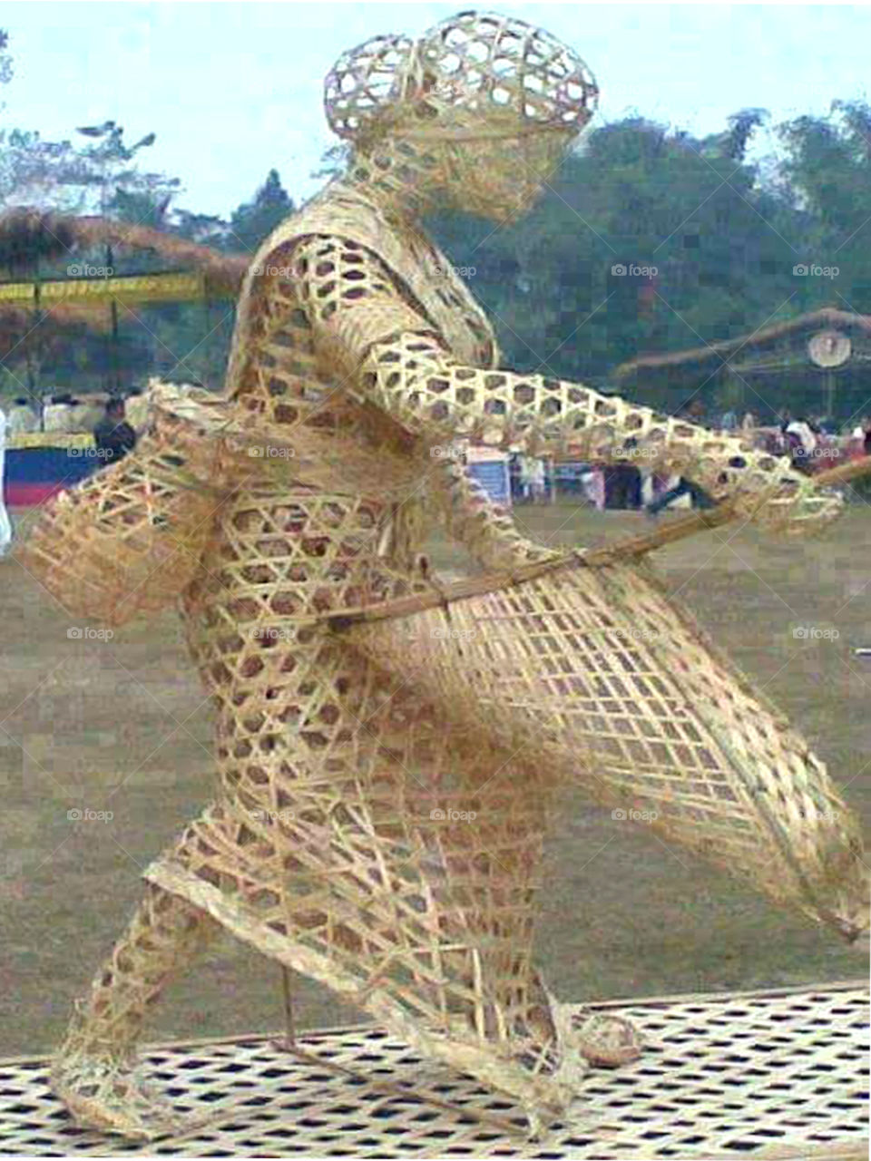 Bamboo crafs i was shoot this photo when i went meeting.