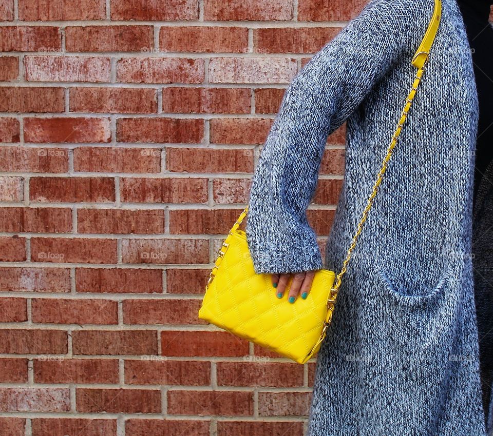 the yellow bag