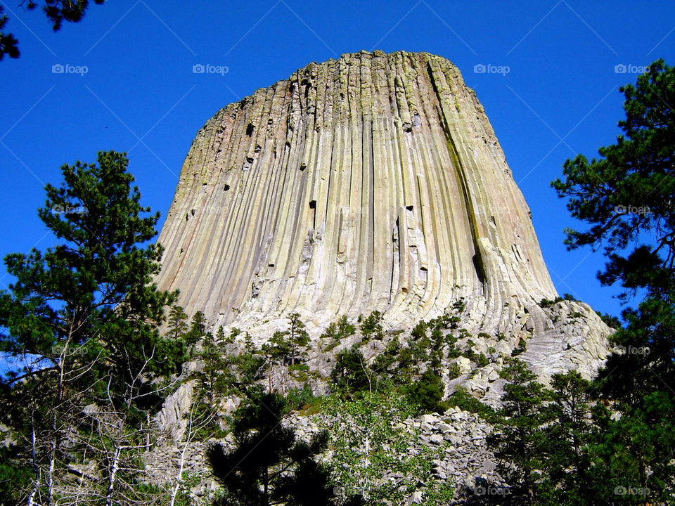 tower landmark devils wyoming by refocusphoto