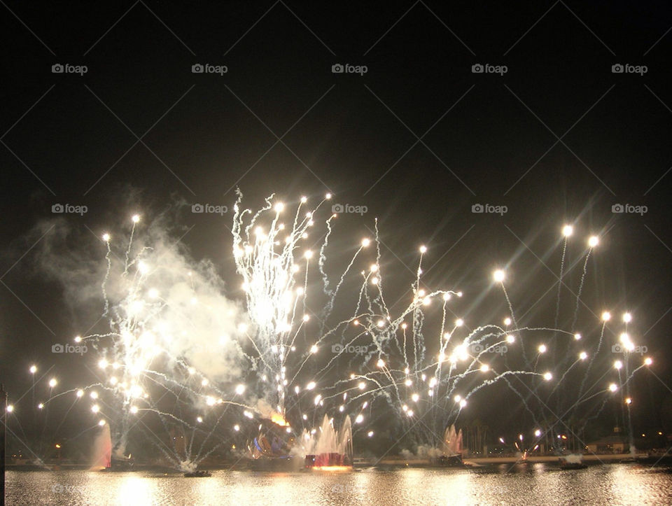 usa fireworks orlando disney by litlit