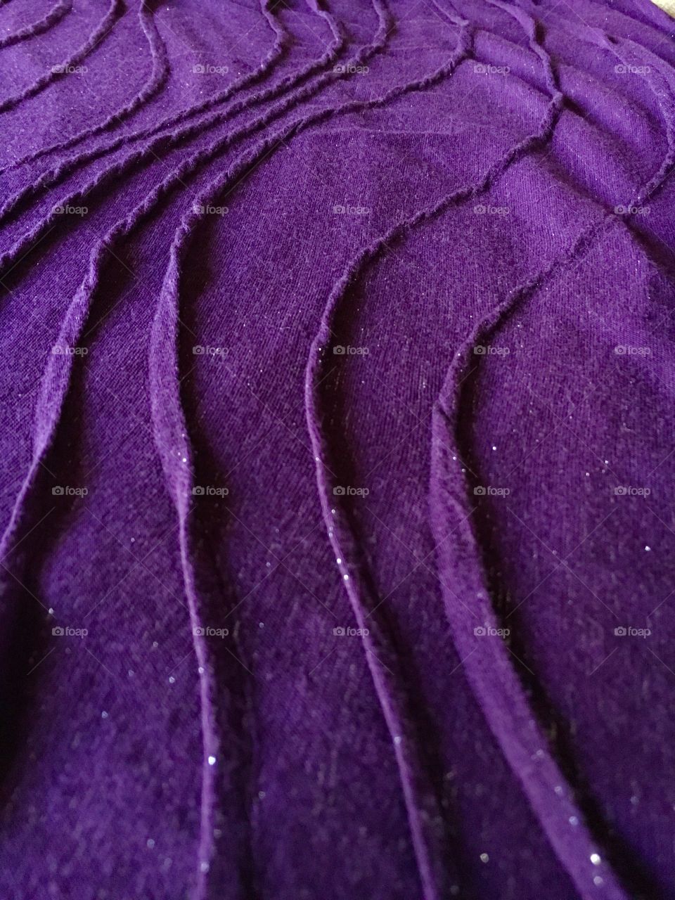 Textured Purple Fabric