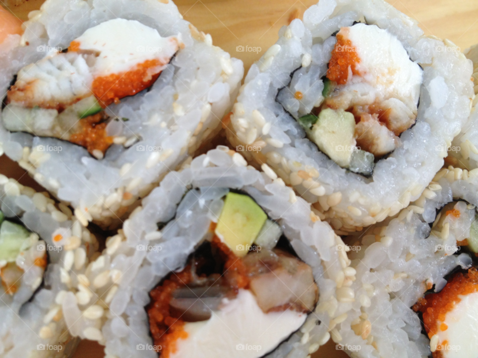 food sushi roll rolls by sergeyy.stanis