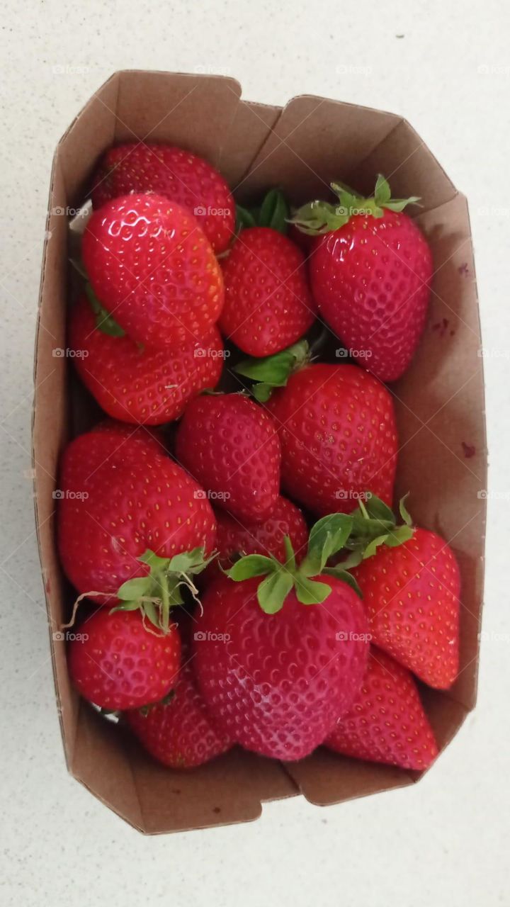 Fresas caja